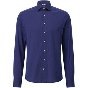Stenströms - Slim-Fit - Overhemd - Blauw - Katoen