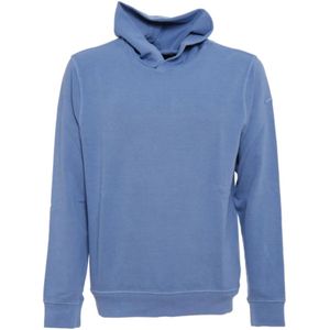 Paul & Shark, Heren, Sweatshirts & Hoodies, Blauw, Maat: M Katoen,