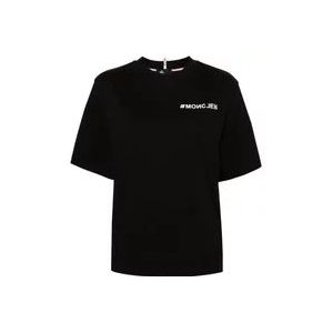 Moncler T-Hemden , Black , Dames , Maat: S