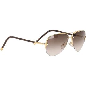 Louis Vuitton Vintage, Dames, Pre-owned, Geel, Maat: ONE Size