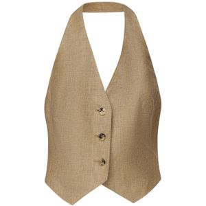 Max Mara, Dames, Jassen, Beige, Maat: XS