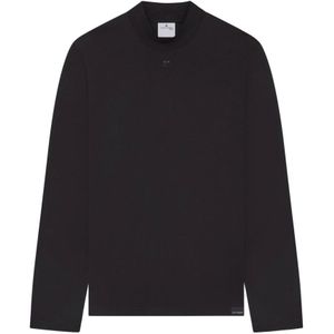 Courrèges, Dames, Tops, Zwart, Maat: S Katoen,