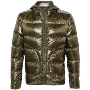 Herno, Heren, Jassen, Groen, Maat: XL Nylon,