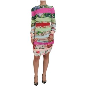 Dolce & Gabbana, Dames, Jurken, Veelkleurig, Maat: M