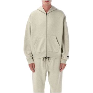 Fear Of God, Heren, Sweatshirts & Hoodies, Grijs, Maat: 2XL Katoen,