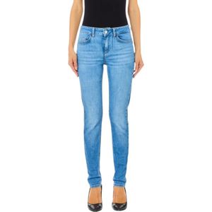 Liu Jo, Dames, Jeans, Blauw, Maat: W25 Katoen,