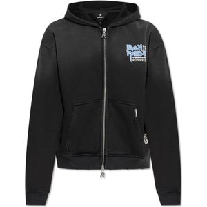 Represent, Heren, Sweatshirts & Hoodies, Zwart, Maat: XS Katoen,