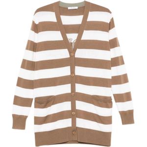 Max Mara, Dames, Truien, Bruin, Maat: L