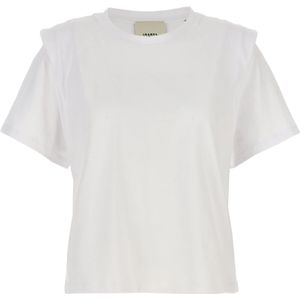 Isabel Marant, Dames, Tops, Wit, Maat: XS Katoen,