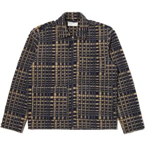 Universal Works, Heren, Jassen, Blauw, Maat: S