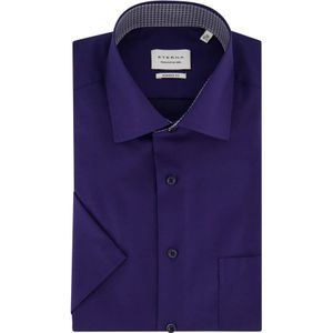Eterna, Heren, Overhemden, Blauw, Maat: XL Katoen,