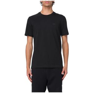 Hugo, Heren, Tops, Zwart, Maat: M Katoen,