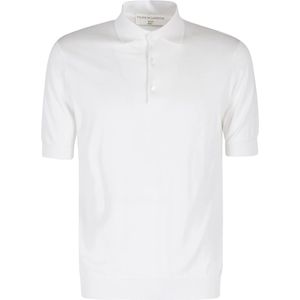 Filippo De Laurentiis, Heren, Tops, Wit, Maat: 4XL Katoen,