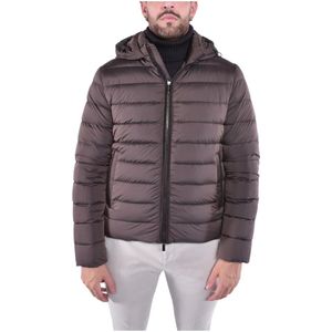 Moorer, Heren, Jassen, Bruin, Maat: 2XL Suède,