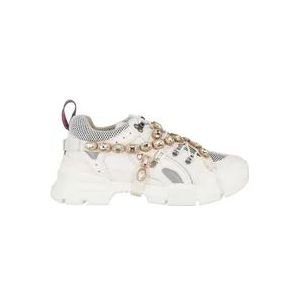 Gucci Leather sneakers , White , Dames , Maat: 39 EU