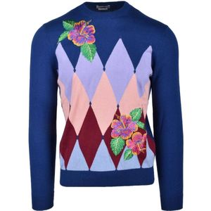 Ballantyne, Heren, Truien, Veelkleurig, Maat: XL Katoen,