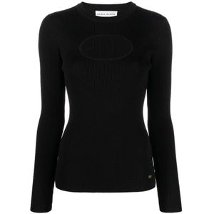 Sonia Rykiel, Dames, Truien, Zwart, Maat: S Viscose,