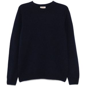 John Smedley, Heren, Truien, Blauw, Maat: XL Wol,