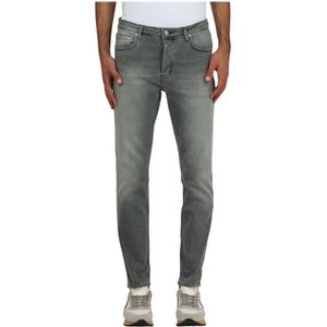 Haikure, Heren, Jeans, Grijs, Maat: W31 Katoen,