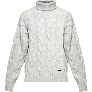 Dsquared2, Heren, Truien, Grijs, Maat: L