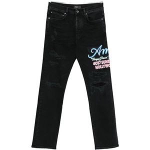 Amiri, Heren, Jeans, Zwart, Maat: W33