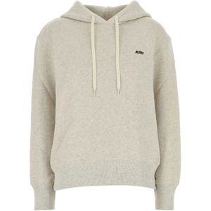 Autry, Heren, Sweatshirts & Hoodies, Grijs, Maat: S Katoen,