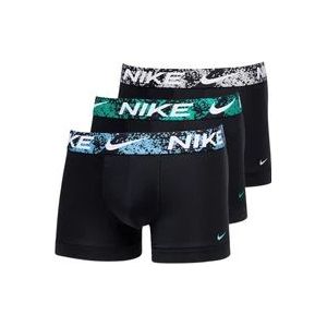 Nike Zwarte Boxershorts met Decoratieve Elastieken , Black , Heren , Maat: XL