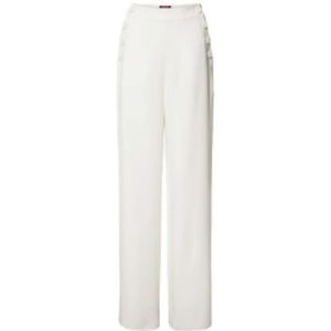 Max Mara Studio, Dames, Broeken, Wit, Maat: 2XS