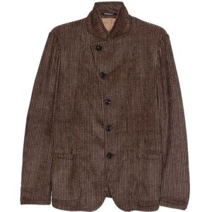 Emporio Armani, Heren, Jassen, Bruin, Maat: M