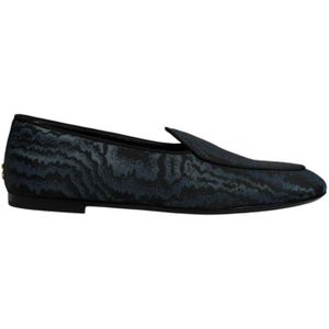 Dolce & Gabbana - Formele Loafers - Blauw Zwart - Instappers