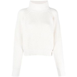 Lorena Antoniazzi, Dames, Truien, Wit, Maat: 2XS Zijde,