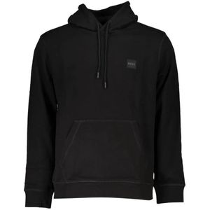 Hugo, Heren, Sweatshirts & Hoodies, Zwart, Maat: S Katoen,