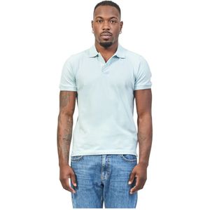 K-Way, Heren, Tops, Blauw, Maat: 3XL Katoen,