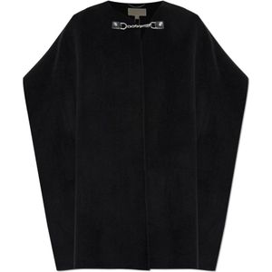 Michael Kors, Dames, Jassen, Zwart, Maat: ONE Size Wol,