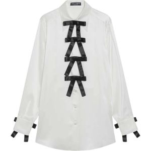 Dolce & Gabbana, Dames, Blouses & Shirts, Wit, Maat: S