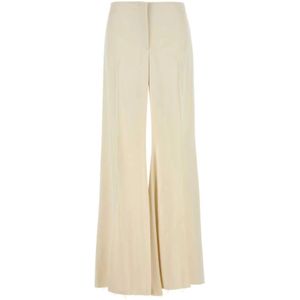 Alexander McQueen, Dames, Broeken, Geel, Maat: S Viscose,