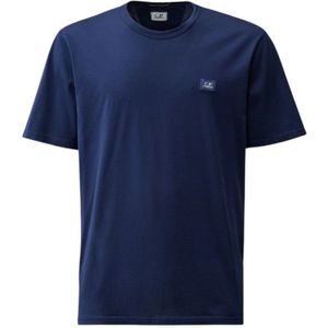 C.p. Company, Heren, Tops, Blauw, Maat: L Katoen,