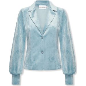 Helena Hart - Blazer Lora - Blauw - Dames - Velours