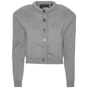 Rotate Birger Christensen, Dames, Truien, Grijs, Maat: XS Katoen,