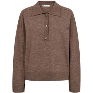 Co'Couture, Dames, Truien, Bruin, Maat: XS