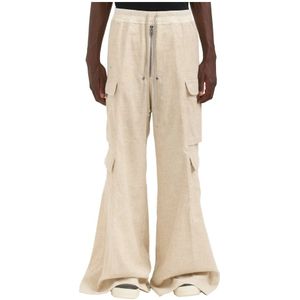 Rick Owens, Heren, Broeken, Beige, Maat: M