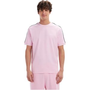 Eden Park, Heren, Tops, Roze, Maat: L Katoen,