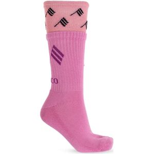 The Attico, Dames, Ondergoed, Roze, Maat: S/M Katoen,