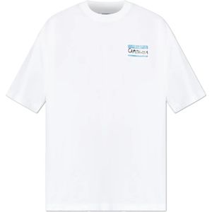 Vetements, Heren, Tops, Wit, Maat: XS Katoen,