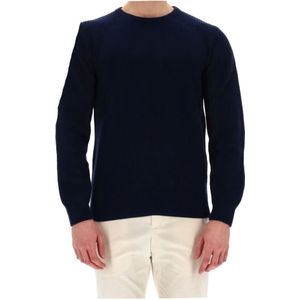 Herno, Heren, Truien, Blauw, Maat: 4XL Suède,