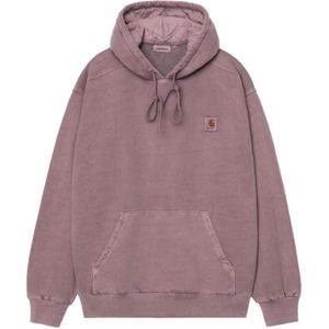Carhartt Wip, Heren, Sweatshirts & Hoodies, Roze, Maat: M Katoen,