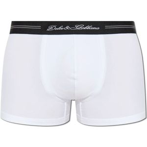 Dolce & Gabbana, Heren, Ondergoed, Wit, Maat: S Katoen,