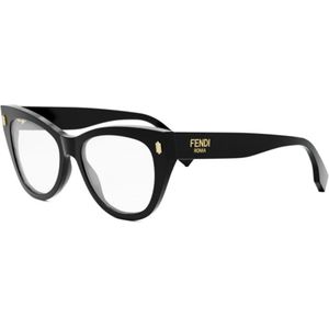 Fendi, unisex, Accessoires, Zwart, Maat: 53 MM