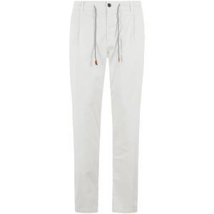 Eleventy, Heren, Broeken, Wit, Maat: W30 Katoen,