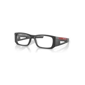 Prada Bril , Black , Heren , Maat: 55 MM